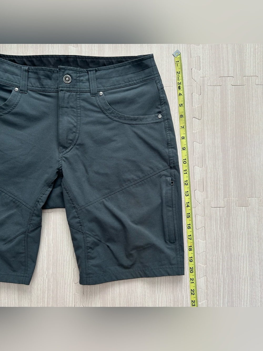 Kuhl Men's Silencr Kargo Gray Outdoor Shorts. Sz 32. UPF 50 - Picture 15 of 15